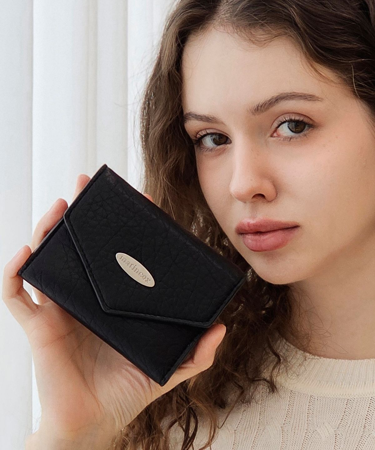 OSTKAKA ★ KNOT CARD WALLET BLACK [正規品/関税込] Knot Mini Wallet Black - OSTKAKA