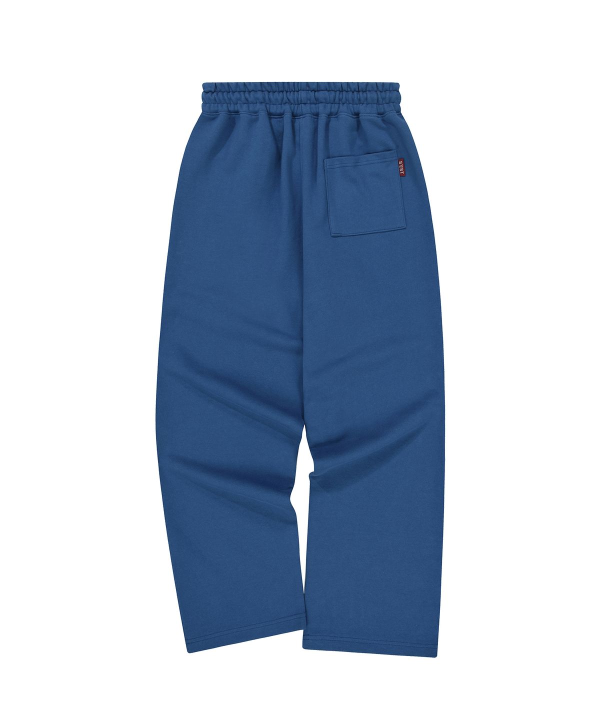 에스이에스티(S'EST) Relaxed Pintuck Wide Pants Deep Blue
