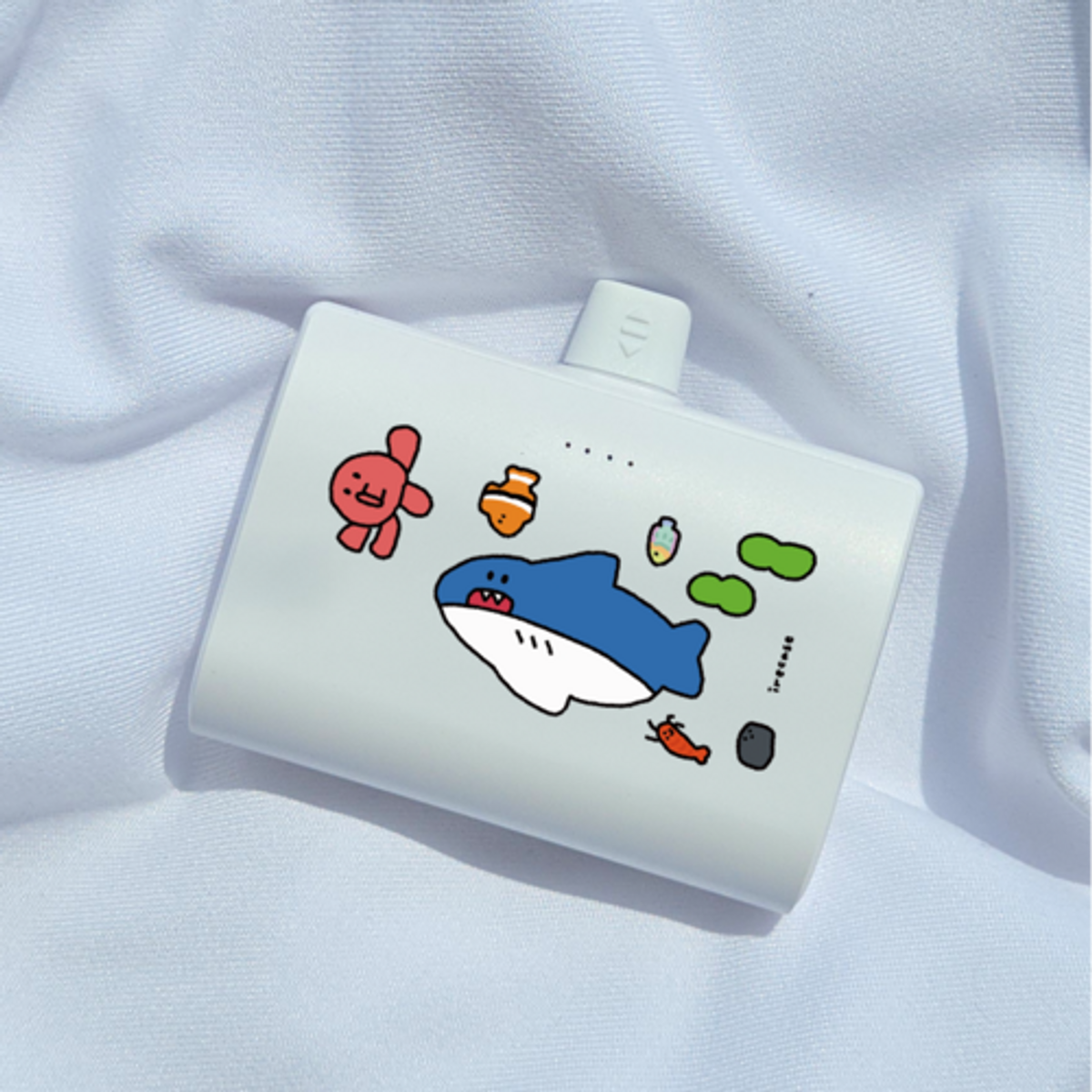 이레케이스앤굿즈(IRECASEGOODS) 바다프렌즈 듀얼 아이폰 갤럭시 보조배터리 BZ 10000mah