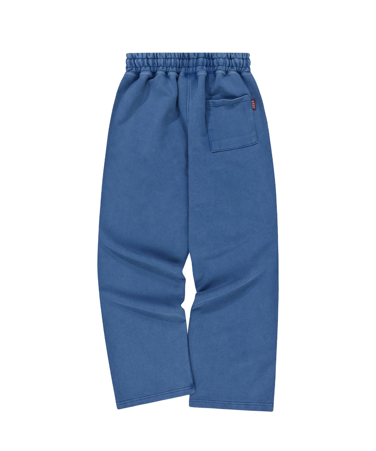 에스이에스티(S'EST) Washed Pintuck Wide Pants Deep Blue