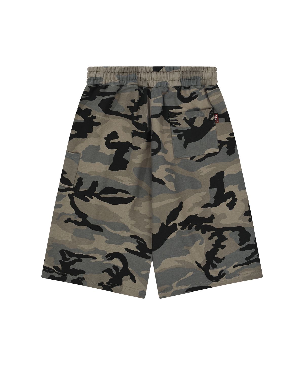 에스이에스티(S'EST) Camo Bermuda Shorts Gray