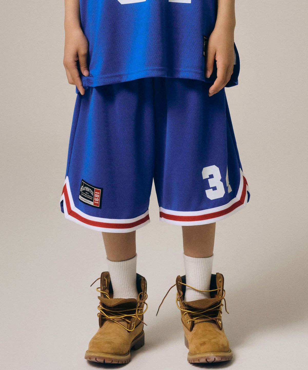 테이크이지 키즈(TAKEASY KIDS) 자이언트핏 바스켓볼 쇼츠 (블루)