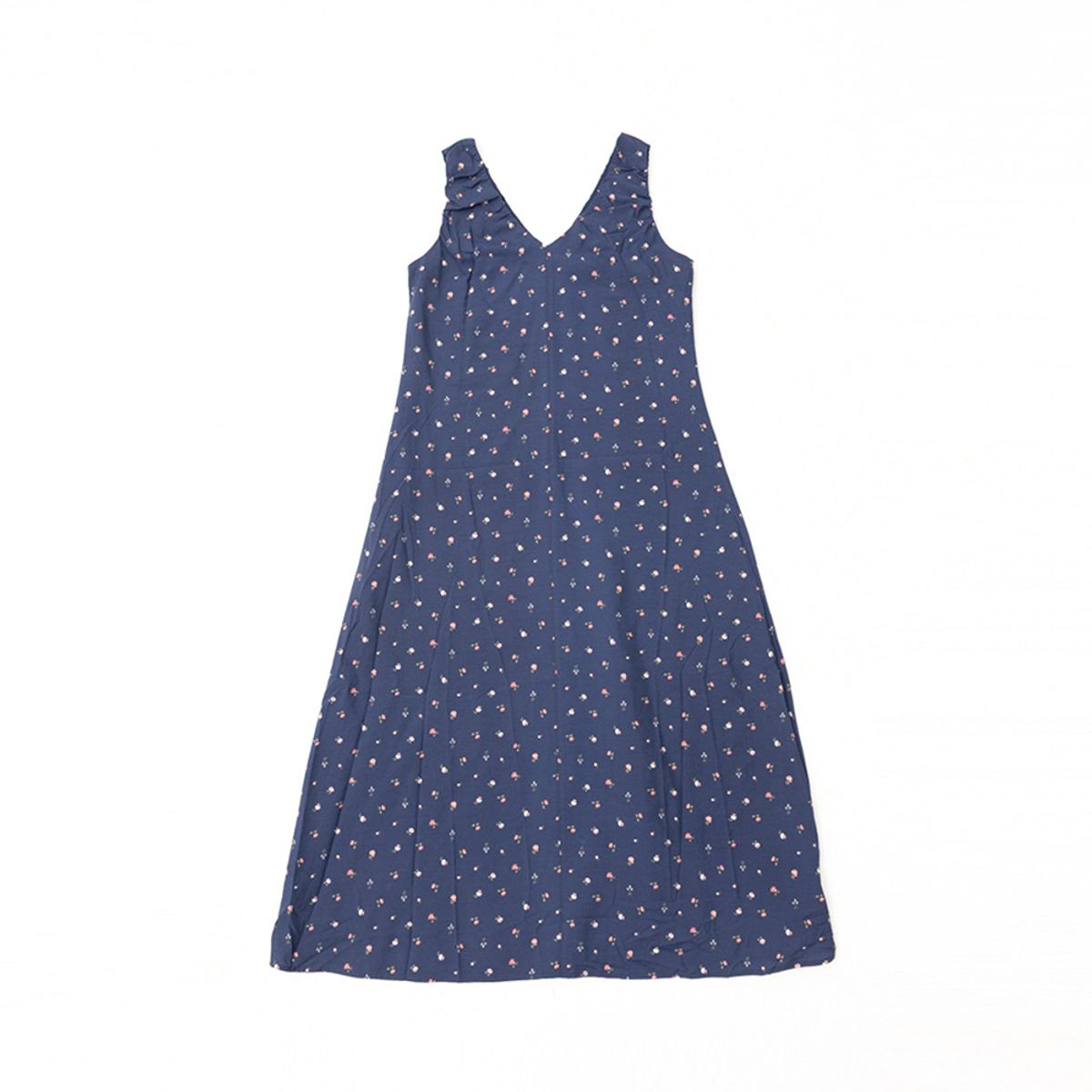 던드롭(DUNDROP) DD_V-neck flower dress_2color