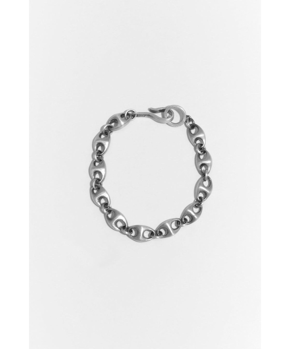 유스(YOUTH) Stud Link Chain Bracelet - Silver