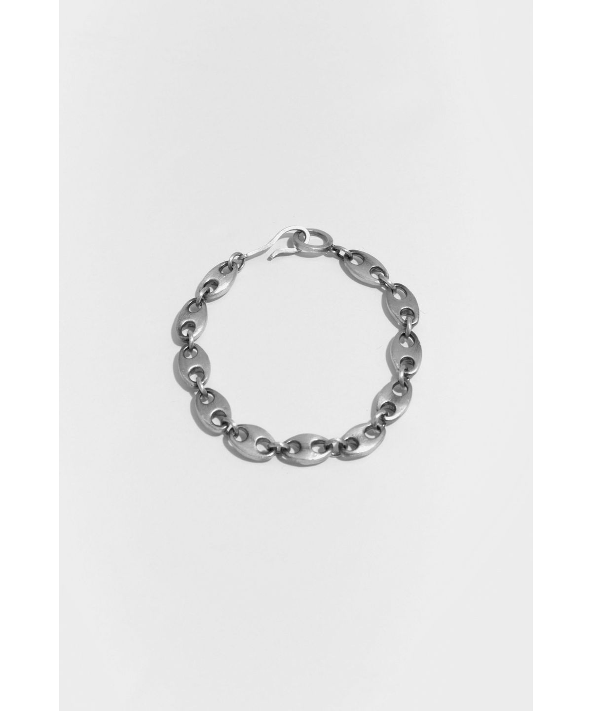 유스(YOUTH) Stud Link Chain Bracelet - Silver