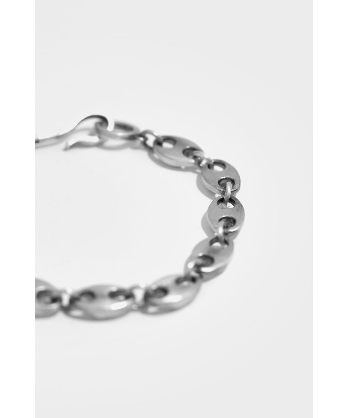 유스(YOUTH) Stud Link Chain Bracelet - Silver