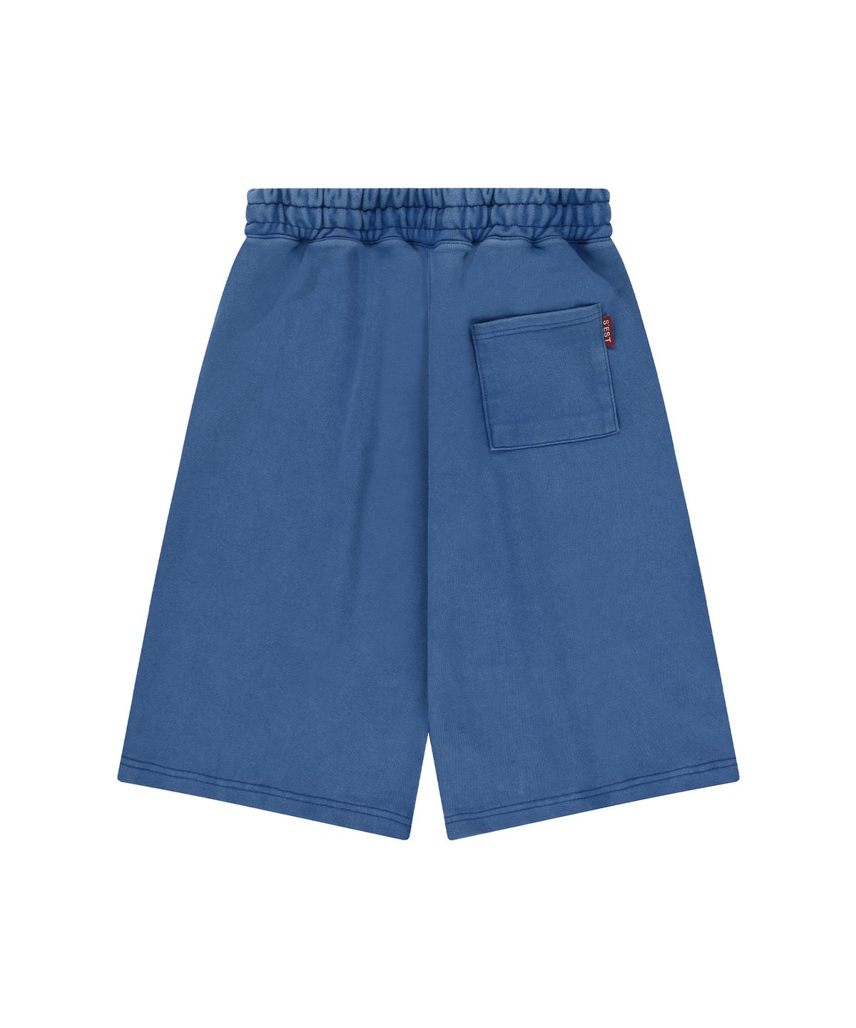 에스이에스티(S'EST) Washed Bermuda Shorts Deep Blue