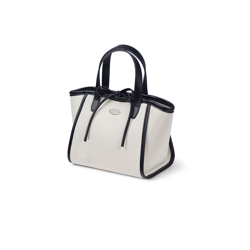 MUSINSA | J.ESTINA FASCIA Canvas SM Tote BK (JHNEHD5BS236BK270)