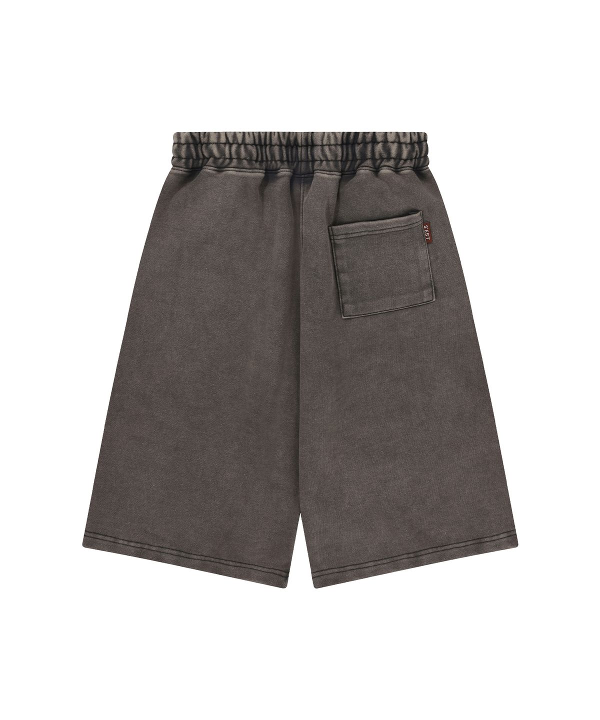 에스이에스티(S'EST) Washed Bermuda Shorts Charcoal