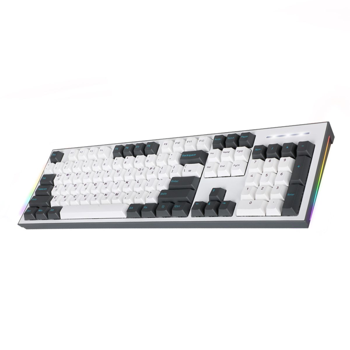 콕스(COX) CK01 PBT 이색사출 사이드 RGB 기계식 키보드