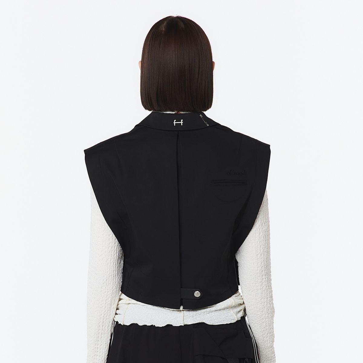 오프로드(OFFROAD) 여성 테일러드 VEST (블랙)_5LB1431