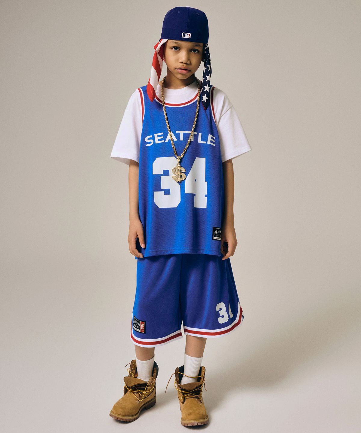 테이크이지 키즈(TAKEASY KIDS) 바스켓볼 셋업 (블루)