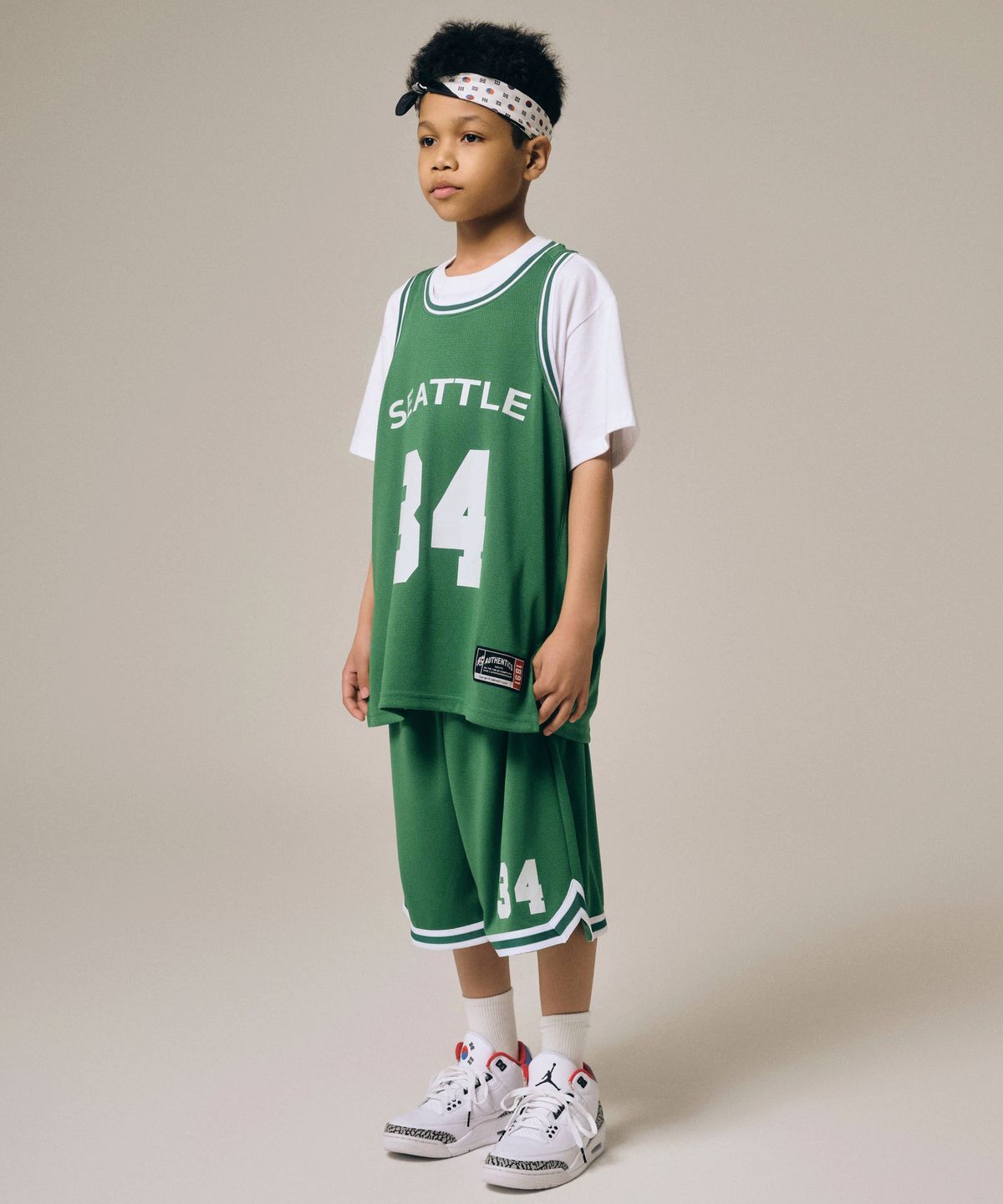 테이크이지 키즈(TAKEASY KIDS) 바스켓볼 셋업 (그린)