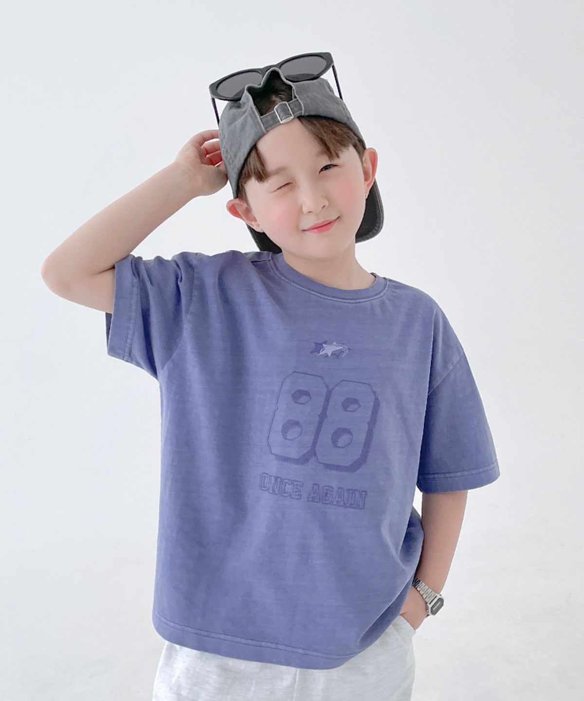 베리클로젯(BERRYCLOSET) 락스타 피그먼트 반팔티