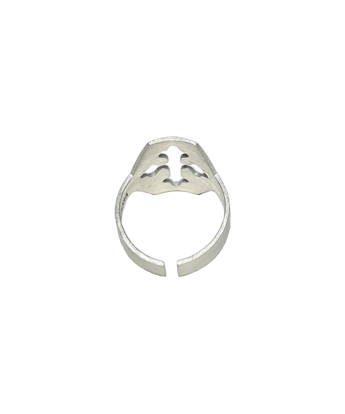땡스메시아(THANKS MESSIA) CROSS MY HEART OPEN RING M