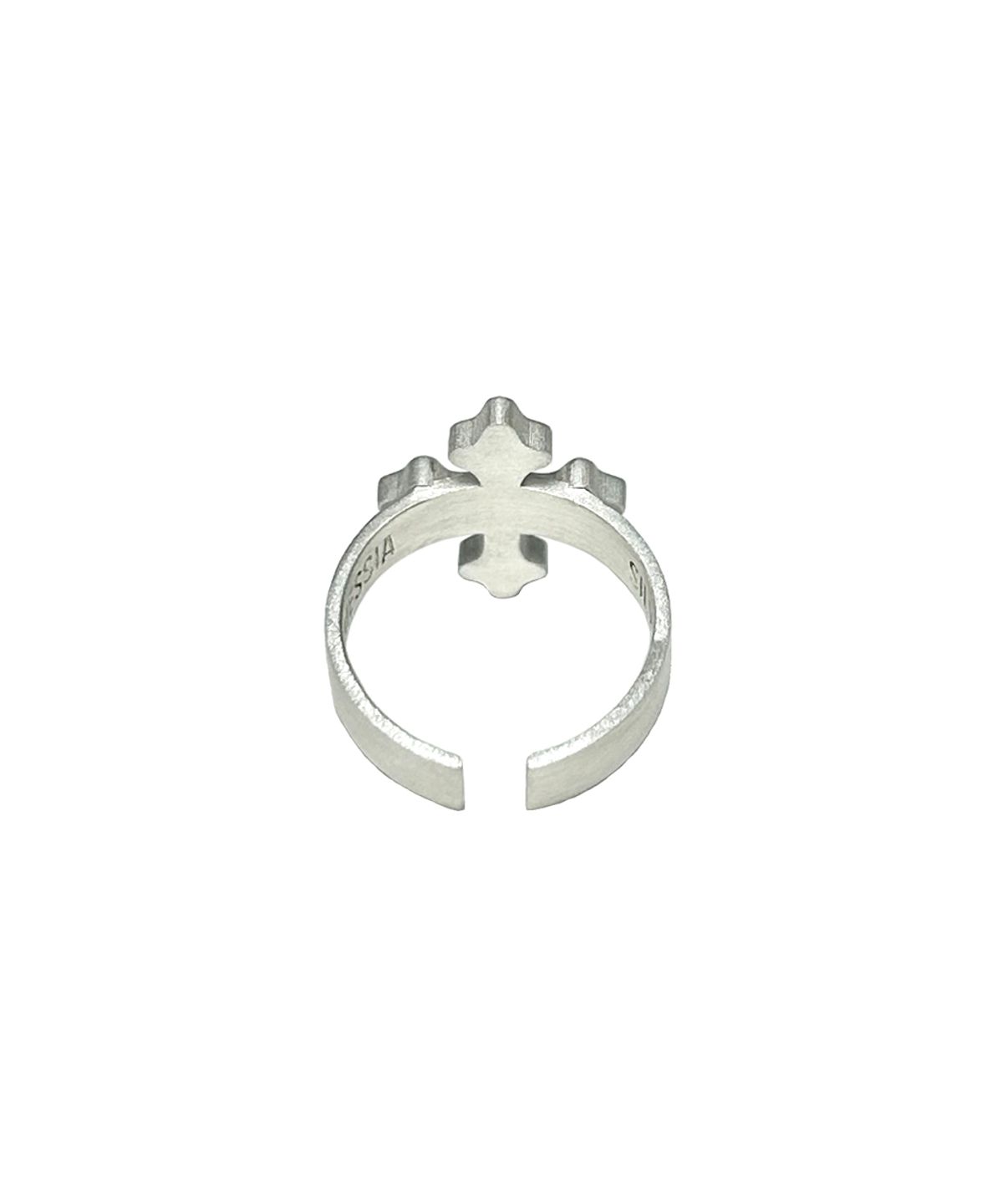 땡스메시아(THANKS MESSIA) CROSS MY HEART OPEN RING W
