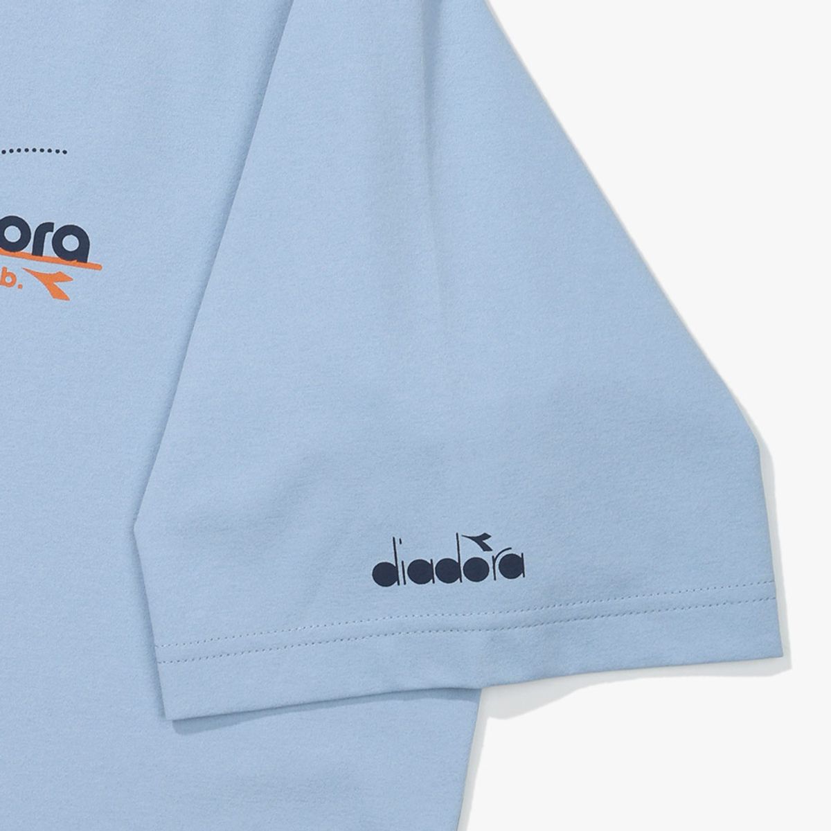 디아도라(diadora) AIRTEX 테니스코트 반팔 티셔츠 BLUE