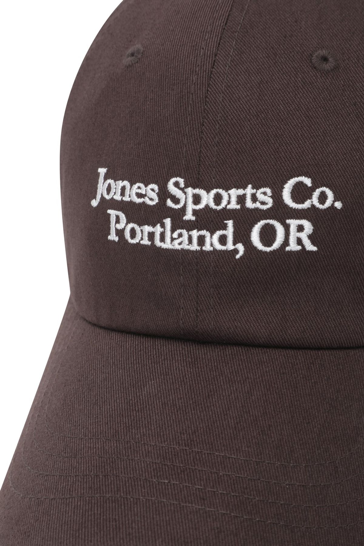 왁(WAAC) [남녀공용][WAAC X JONES] JONES Typography Cap_WGRCX25273BRX