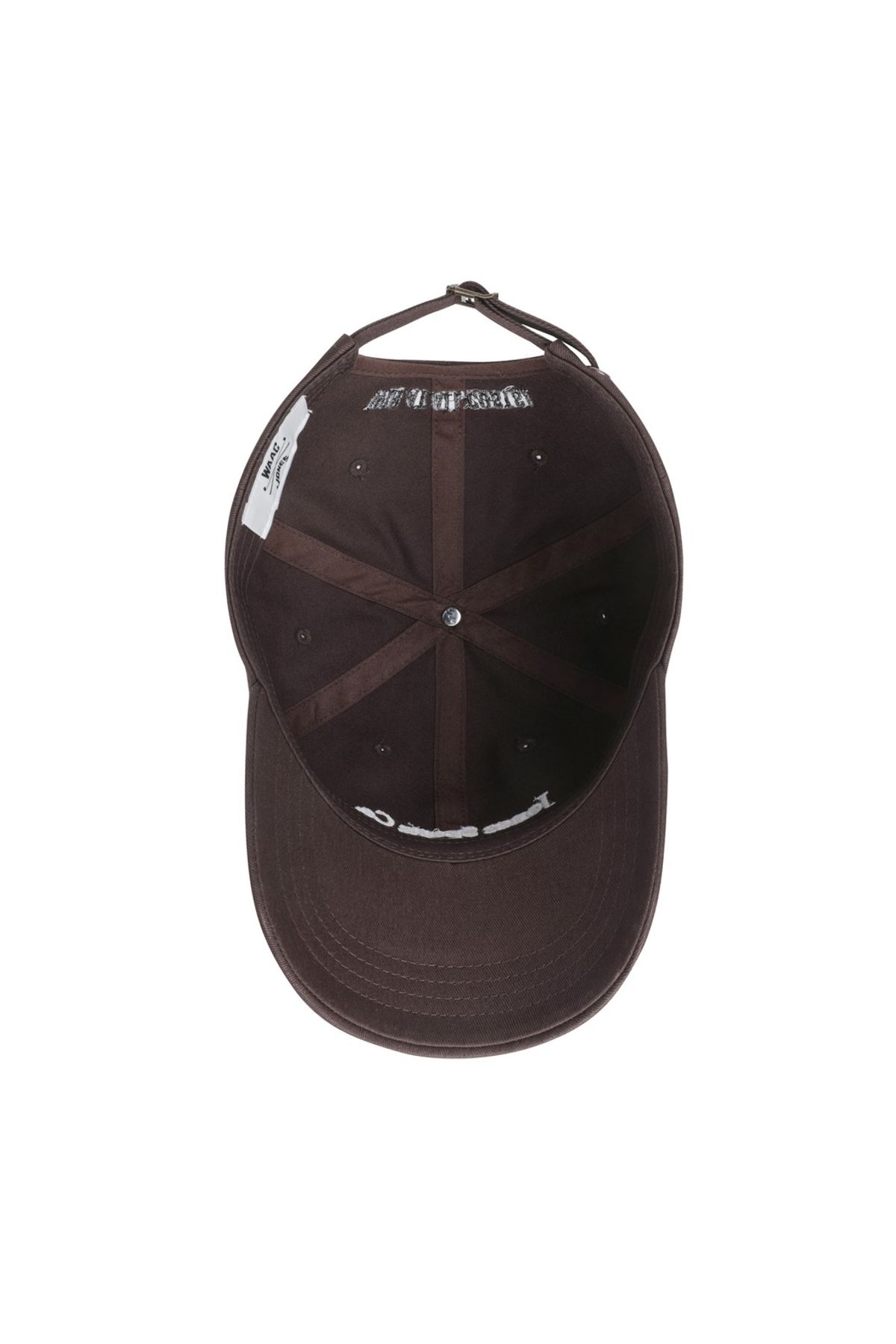 왁(WAAC) [남녀공용][WAAC X JONES] JONES Typography Cap_WGRCX25273BRX