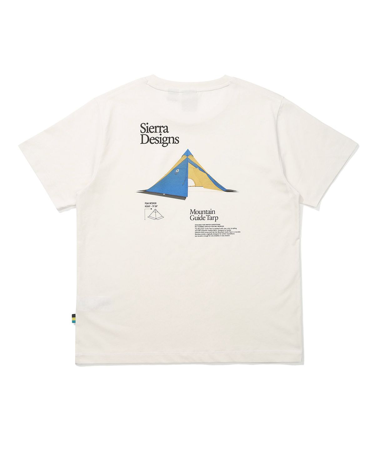 시에라디자인(SIERRA DESIGNS) W) 마가타 칠라이트(CHILL-LITE) 반팔티셔츠 IVORY