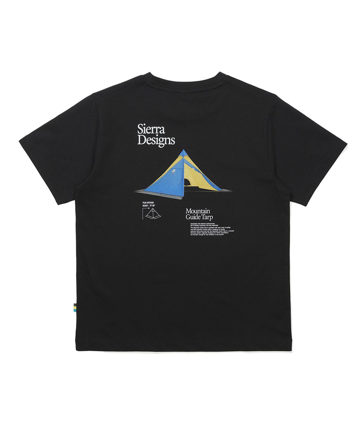 시에라디자인(SIERRA DESIGNS) W) 마가타 칠라이트(CHILL-LITE) 반팔티셔츠 BLACK