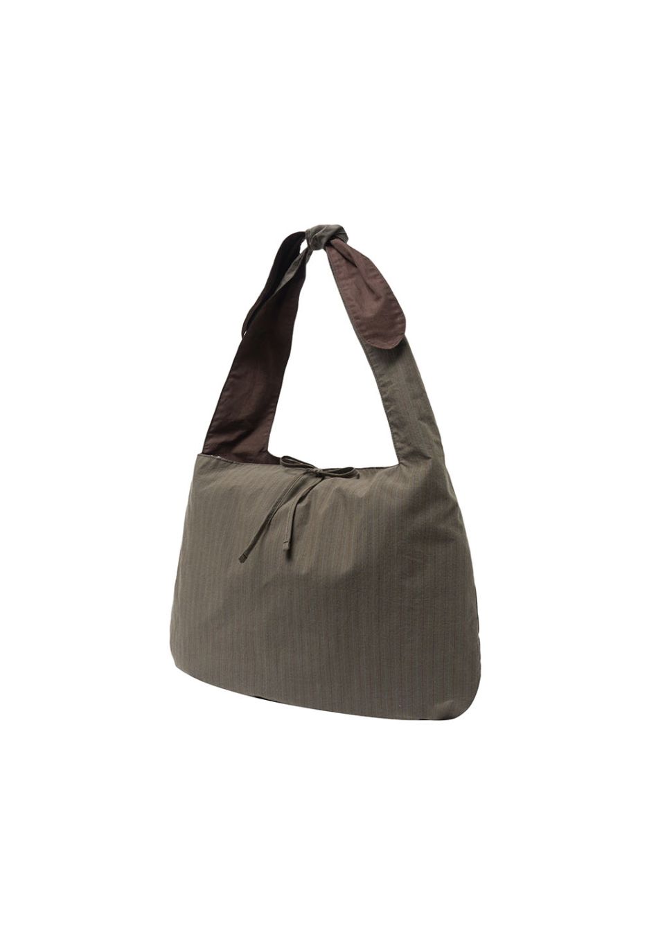 MUSINSA | AMOMENTO STRIPE LARGE SHOULDER BAG (2COLORS)
