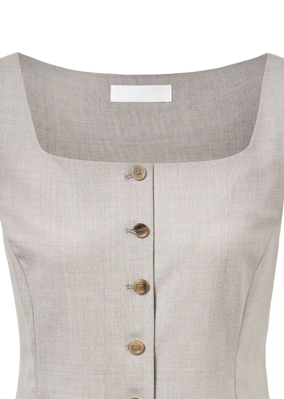 AMOMENTO　SCOOP NECK TWO WAY VEST MUSINSA | AMOMENTO SCOOP NECK TWO WAY VEST