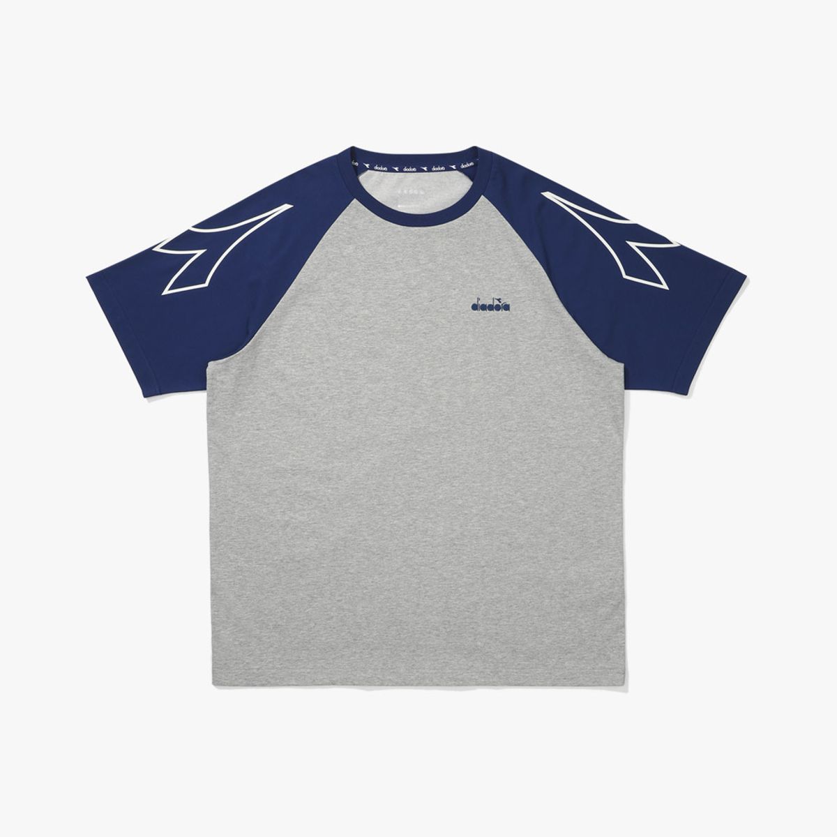 디아도라(diadora) 벤토 래글런 반팔 티셔츠 GREY