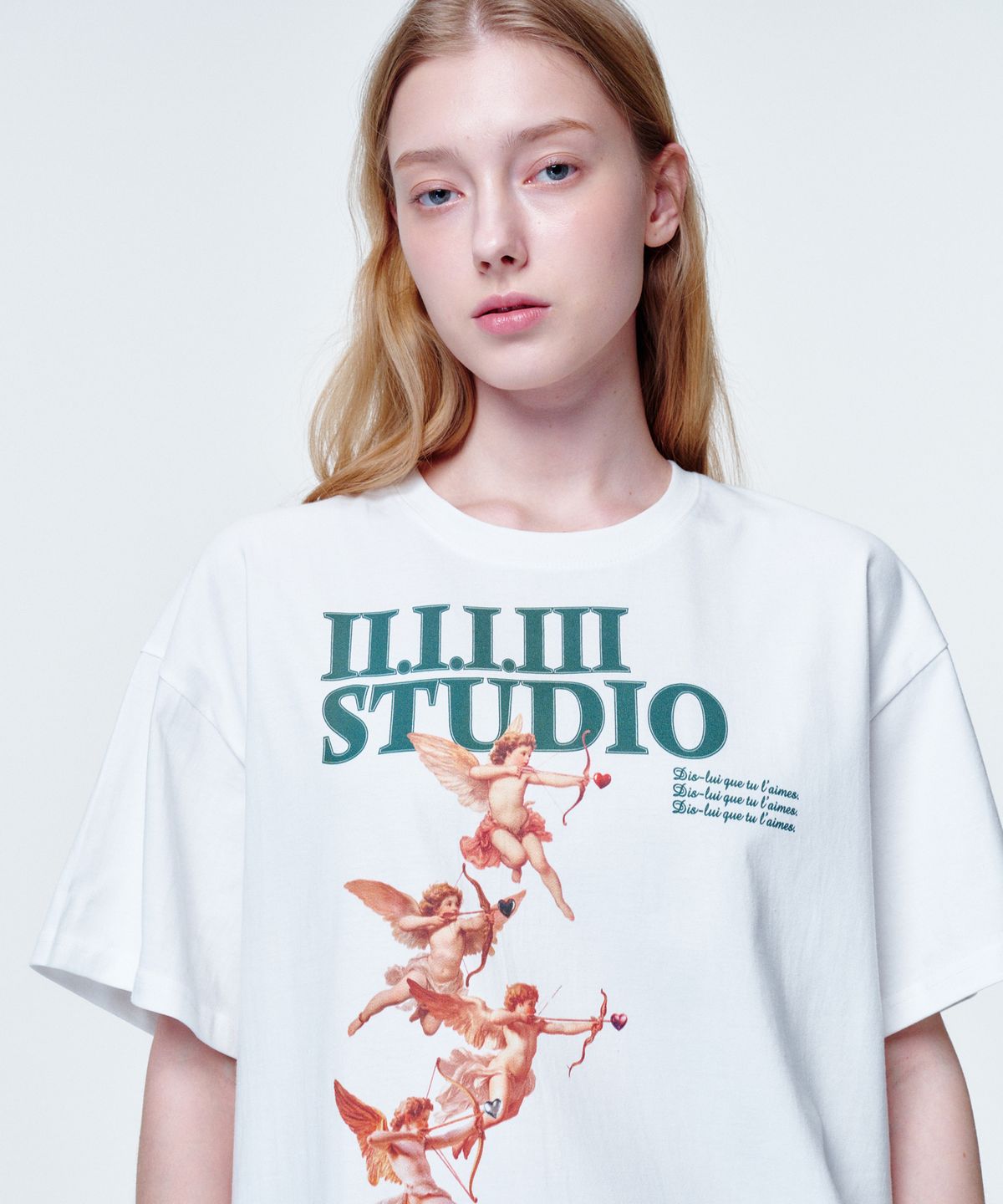 2113 스튜디오(2113 STUDIO) 루즈핏 티셔츠 4 천사들