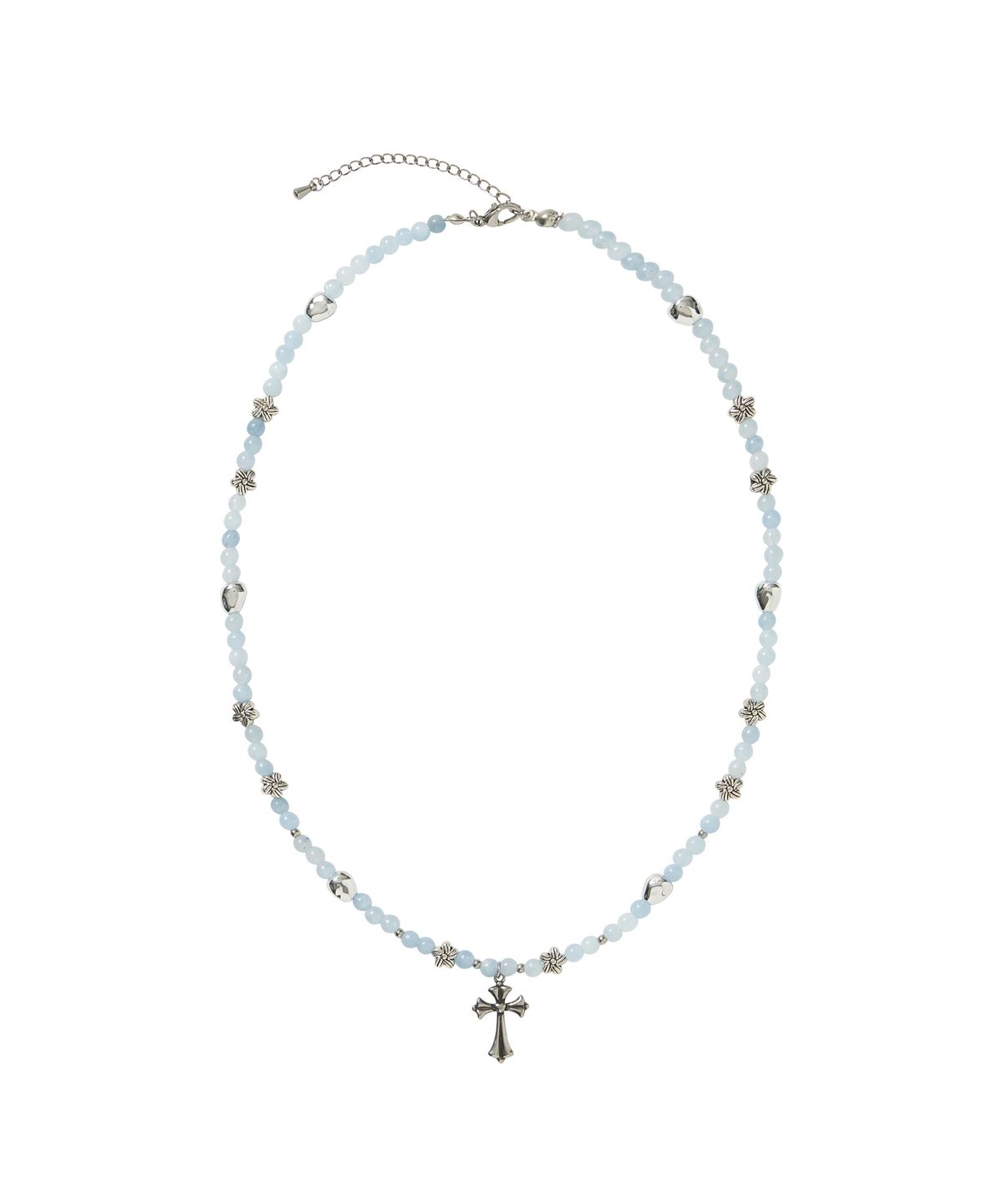 네이키드블러드(NAKEDBLOOD) [HANDMADE] BLUE ANGEL Beads Necklace
