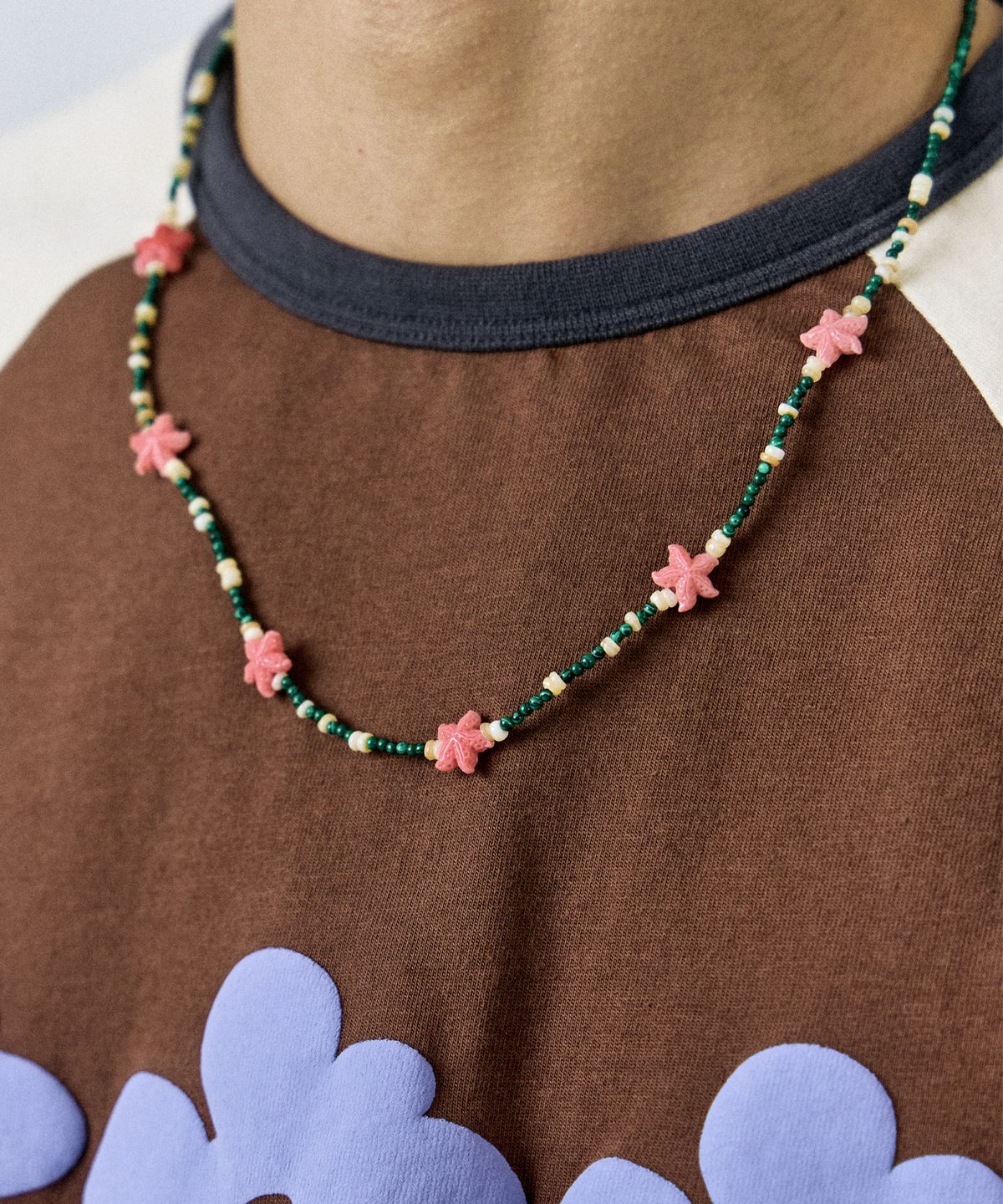 네이키드블러드(NAKEDBLOOD) [HANDMADE] STARFISH Beads Necklace