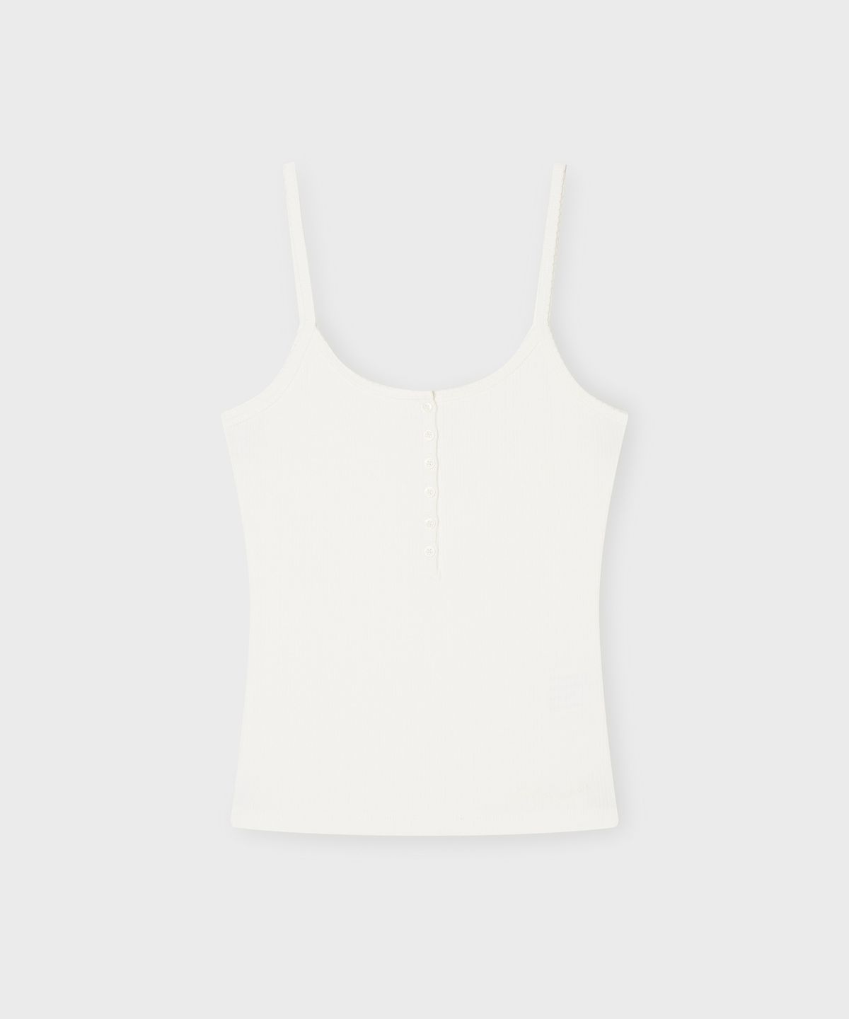 후아유(WHO.A.U) Eyelet Henry Neck Sleeveless / WHRNG2522F