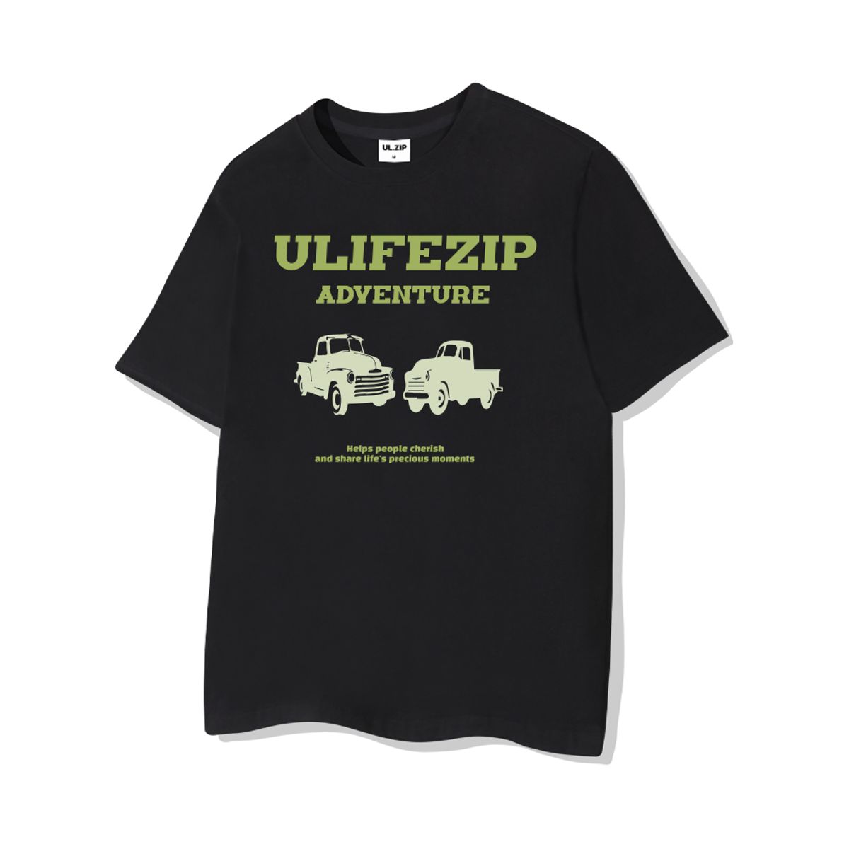 유라이프지(ULIFEZIP) 더블카 오버핏 반팔티 5 Color [ULZE_0005]