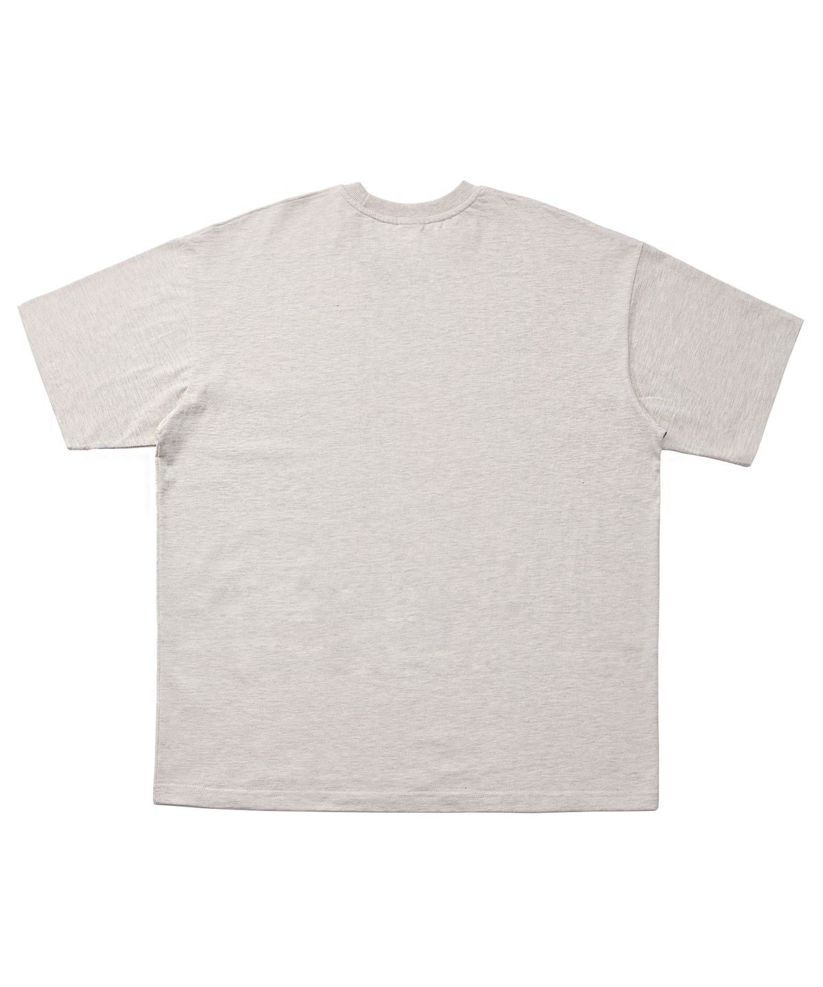 어낫띵(A NOTHING) MU-WI PRT. BOX 1/2 TEE (Oatmeal)