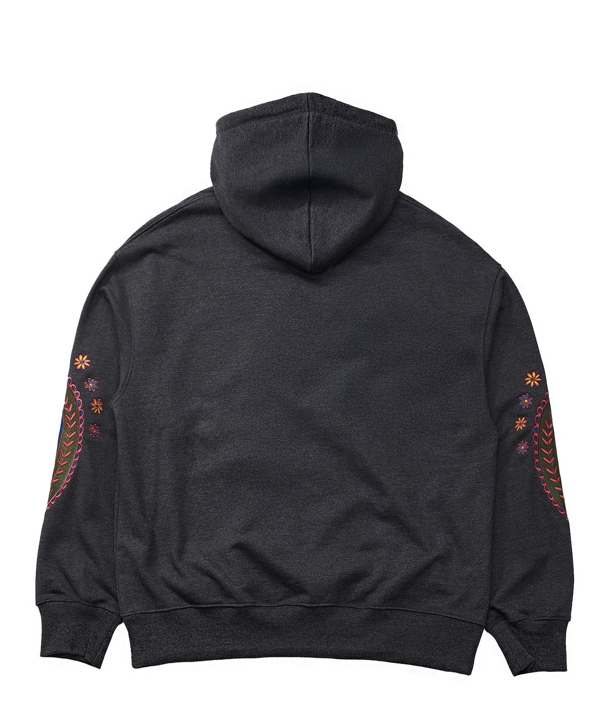 어낫띵(A NOTHING) PAISLEY EMB. H-T HOODY (Charcoal)