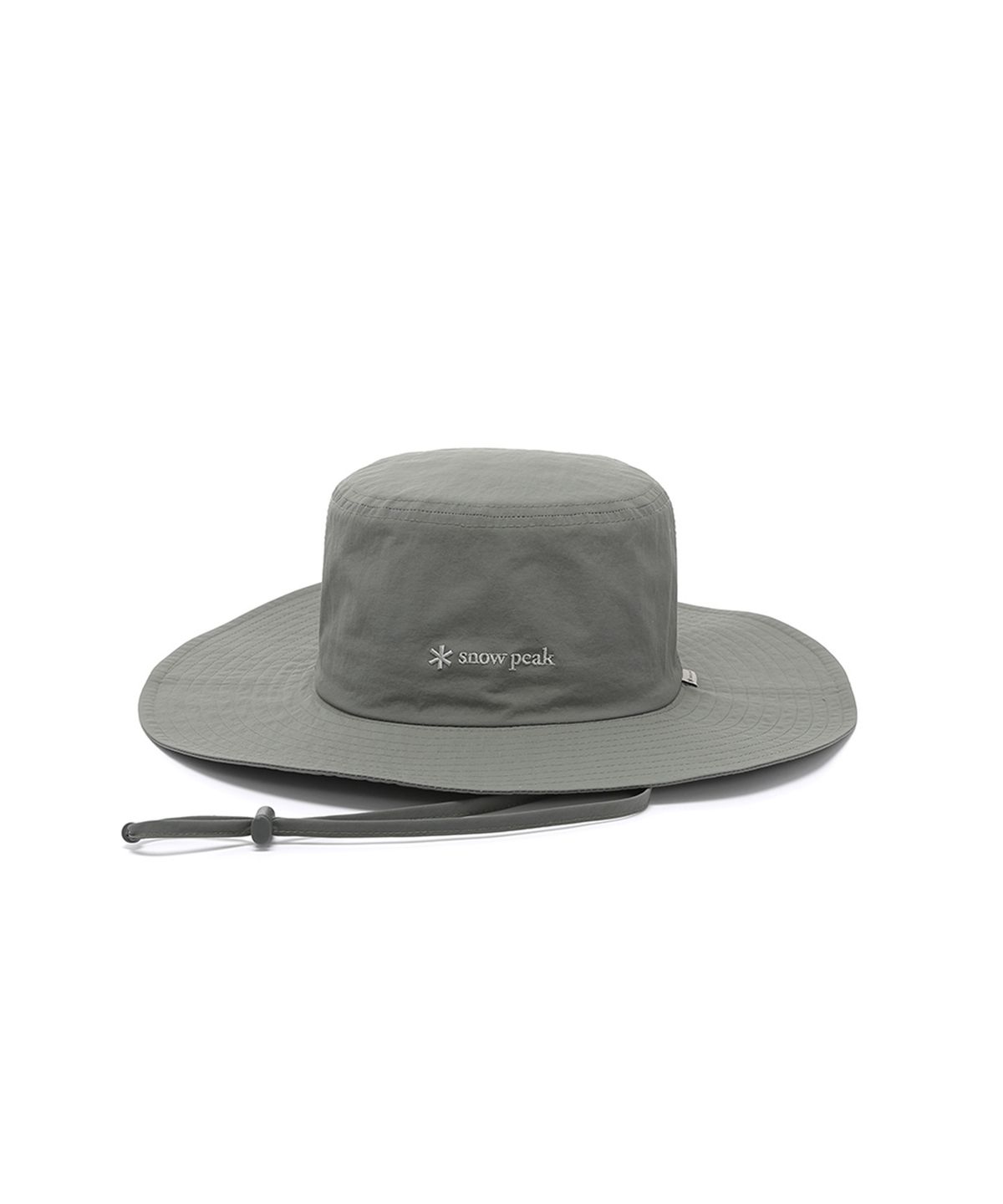 스노우피크 어패럴(SNOWPEAK APPAREL) 캠플 와이드 햇 (S25ZUCHA19) Dark Gray