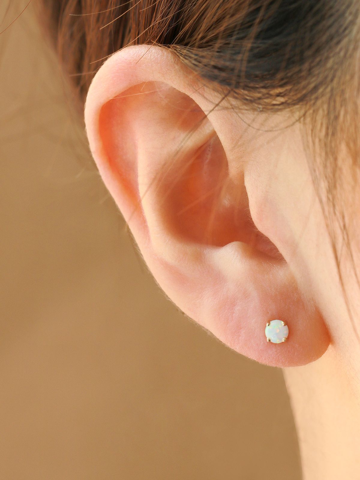 미니멀피어싱(MINIMALPIERCING) 14K 인터널 오팔 라블렛 피어싱