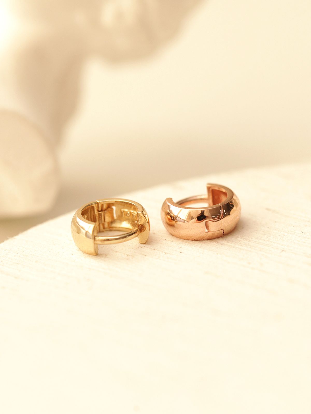 미니멀피어싱(MINIMALPIERCING) 14K 미니 귓바퀴 원터치 링 피어싱 귀걸이