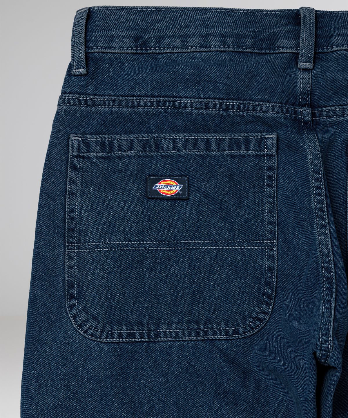 디키즈(DICKIES) 더블니 85283 루즈핏 데님팬츠 Indigo Blue