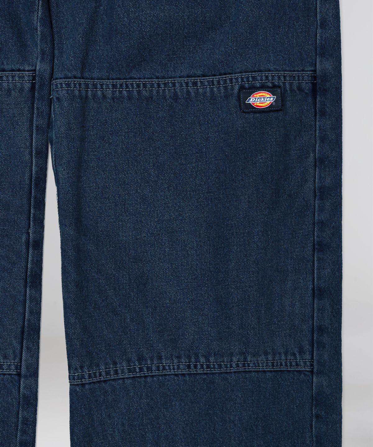 디키즈(DICKIES) 더블니 85283 루즈핏 데님팬츠 Indigo Blue