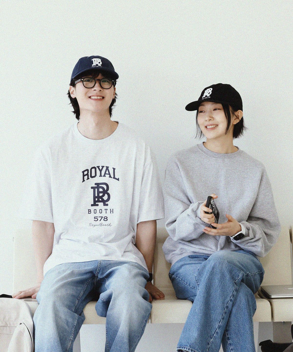 로얄부스(ROYALBOOTH) RB 메이저 레트로 볼캡 [블랙]