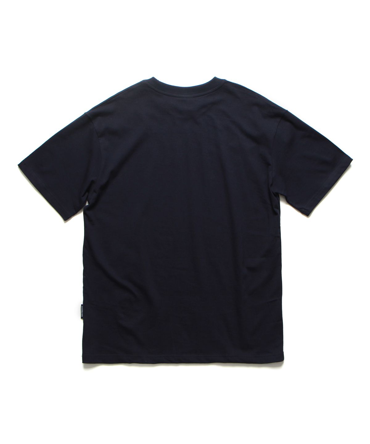 앱놀머씽(ABNORMALTHING) RS 베이직 미니 티셔츠 네이비 (RS BASIC MINI T-SHIRT NAVY)