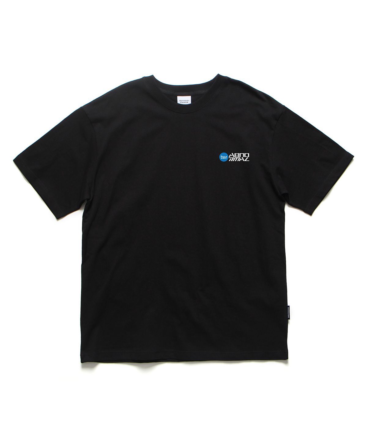 앱놀머씽(ABNORMALTHING) RS 베이직 미니 티셔츠 네이비 (RS BASIC MINI T-SHIRT NAVY)
