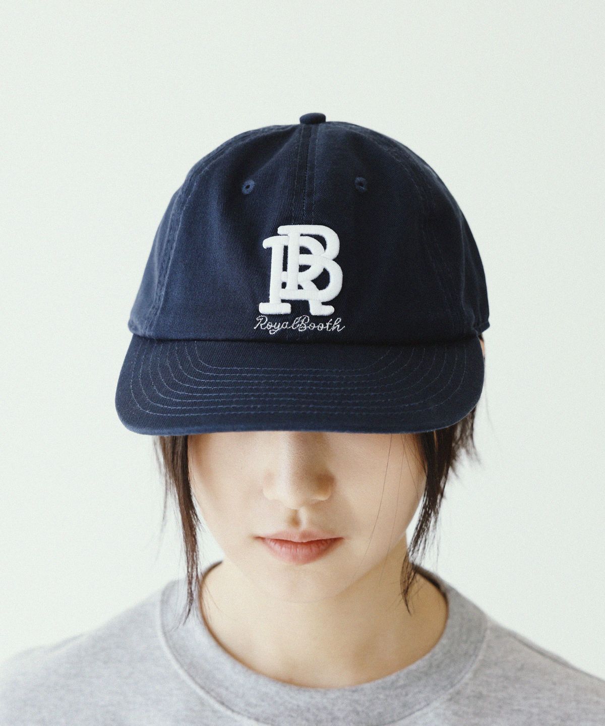 로얄부스(ROYALBOOTH) RB 메이저 레트로 볼캡 [네이비]