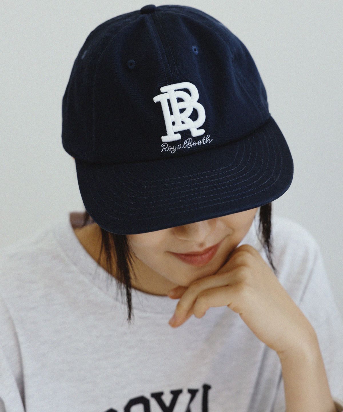 로얄부스(ROYALBOOTH) RB 메이저 레트로 볼캡 [네이비]