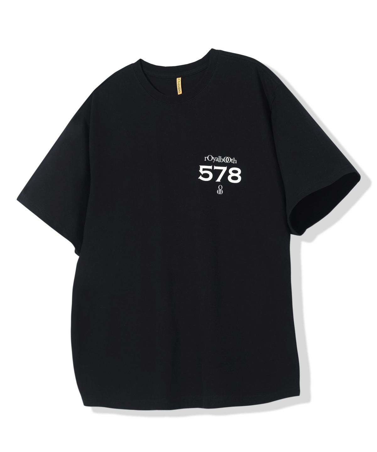 로얄부스(ROYALBOOTH) 로얄 넘버 578 반팔 티셔츠 [블랙]