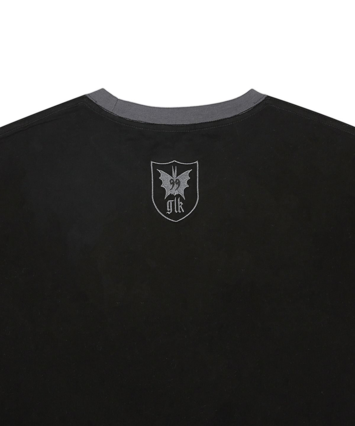 글랙(GLACK) GT122 피스톨 스타 링거 티셔츠 (BLACK)