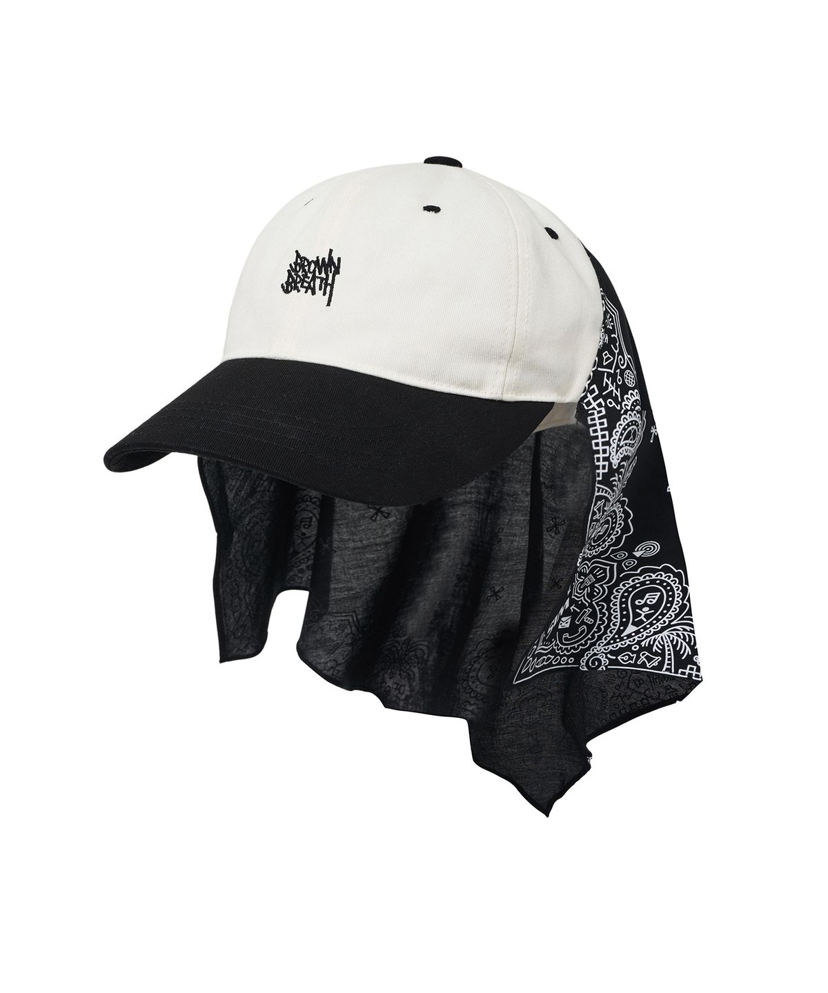 브라운브레스 키즈(BROWNBREATH KIDS) KIDS BANDANA CAP - IVORY