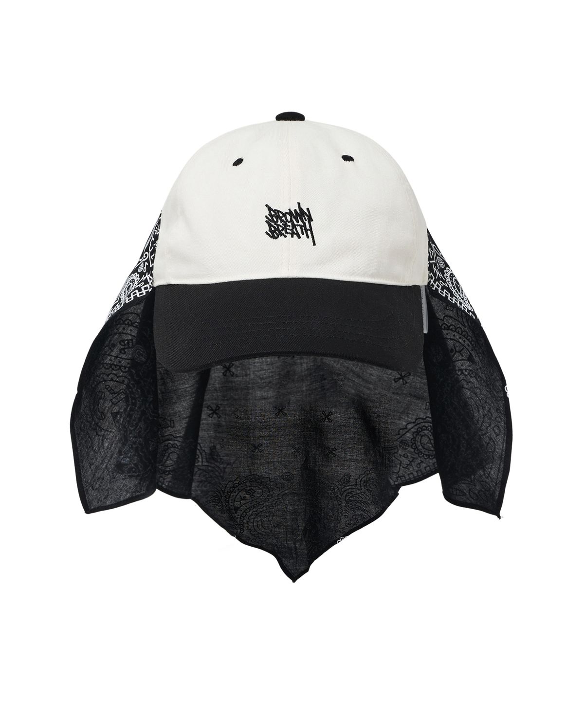 브라운브레스 키즈(BROWNBREATH KIDS) KIDS BANDANA CAP - IVORY