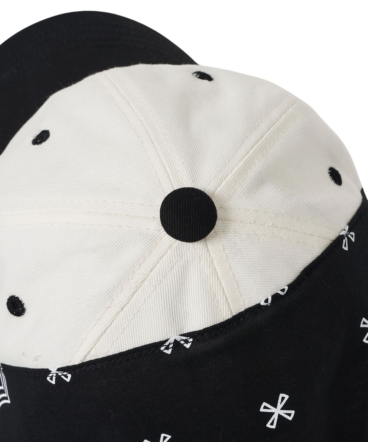 브라운브레스 키즈(BROWNBREATH KIDS) KIDS BANDANA CAP - IVORY